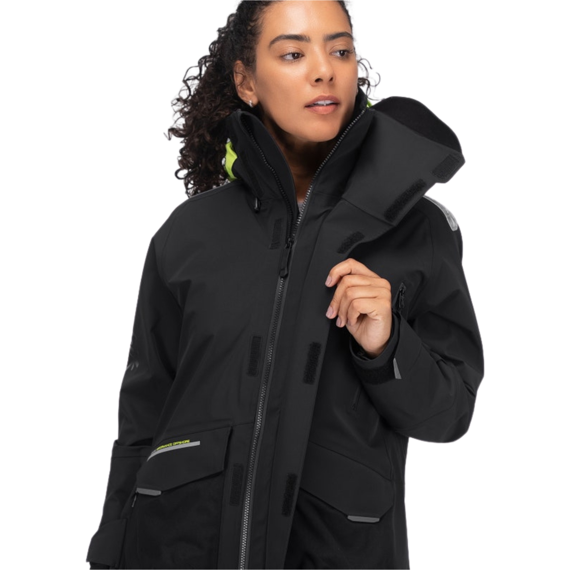 2026 Zhik Womens OFS700 Offshore Sailing Jacket JKT-0700-W-BLK - Black